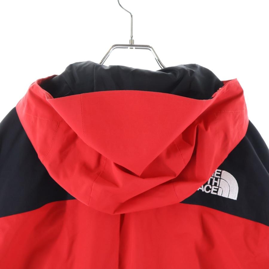 シュプリーム 19SS ×THE NORTH FACE ザノースフェイス アーチ ロゴ ゴアテックス フーデッドマウンテンジャケット レッド NF0A3VMMの画像