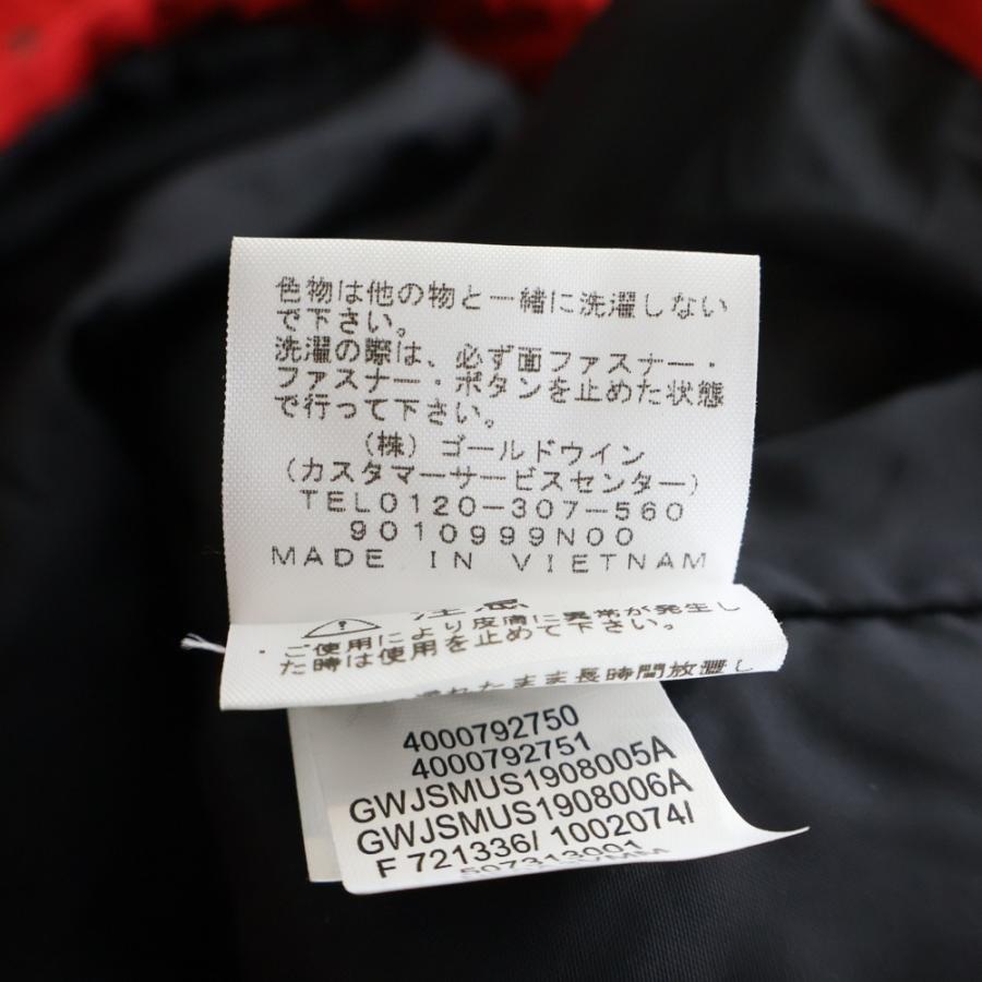 シュプリーム 19SS ×THE NORTH FACE ザノースフェイス アーチ ロゴ ゴアテックス フーデッドマウンテンジャケット レッド NF0A3VMMの画像