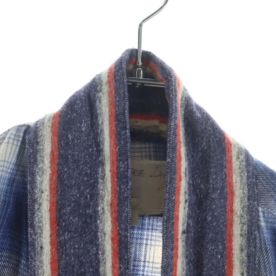 GREG LAUREN グレッグローレン BRANKET STRIPE KIMONO ブランケット