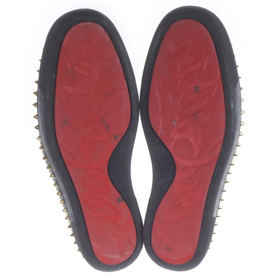 CHRISTIAN LOUBOUTIN クリスチャンルブタン ハワイアンフラワー総柄 スタッズ スリッポン マルチカラー Christian Louboutin（クリスチャンルブタン） ハワイアンフラワー総柄