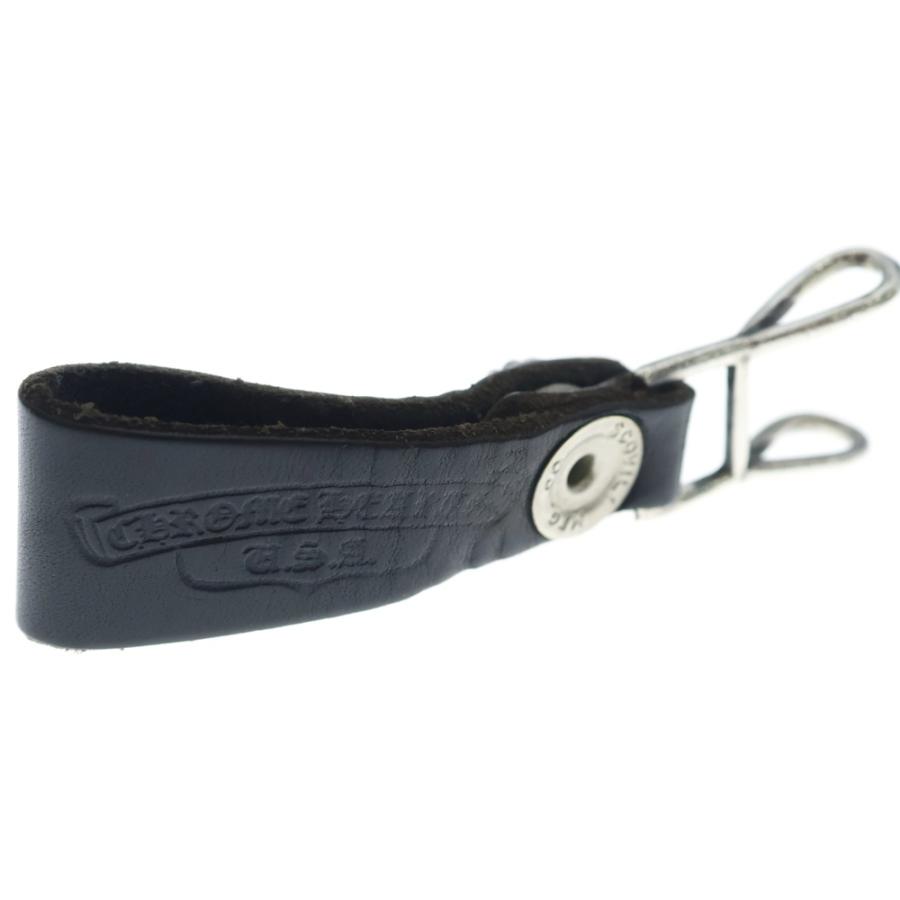 正規品　Chrome Hearts ベルトループ　クロムハーツ　クロスボール CHROME HEARTS（クロムハーツ） BELT LOOP クロスボールボタンレザー
