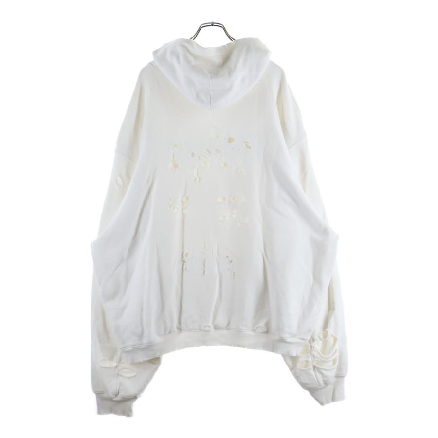 BALENCIAGA（バレンシアガ） 21SS Caps Destroyed Hoodie 659403 TKVB6