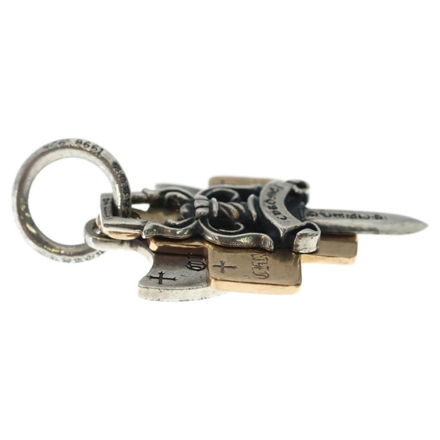 ひ*り様 CHROME HEARTS クロムハーツ 3TRINKETS トリンケ CHROME HEARTS（クロムハーツ） 3TRINKETS 22K withOring 3