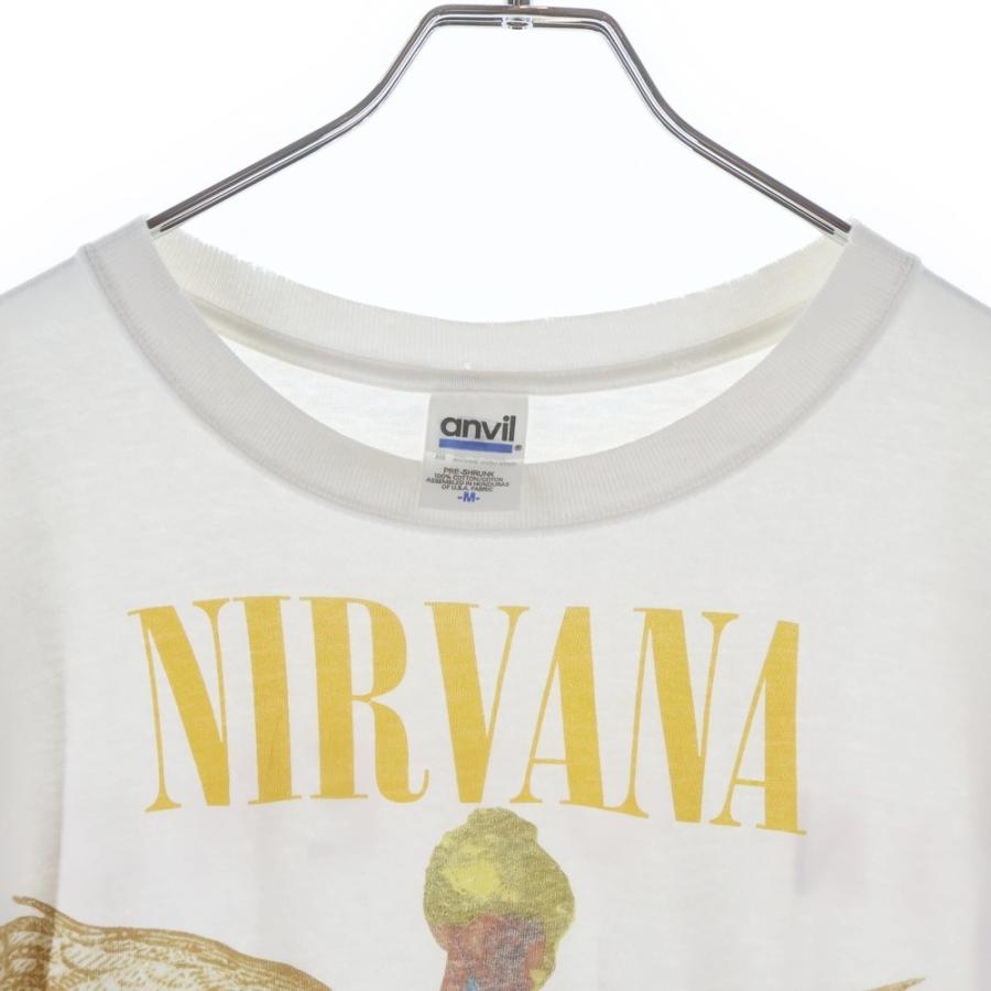 VINTAGE ヴィンテージ 00s NIRVANA IN UTERO ANVILタグ ニルヴァーナ