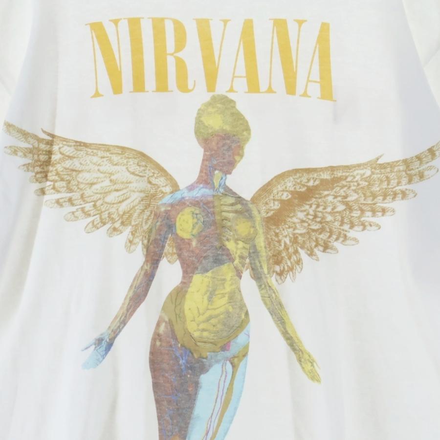 VINTAGE ヴィンテージ 00s NIRVANA IN UTERO ANVILタグ ニルヴァーナ