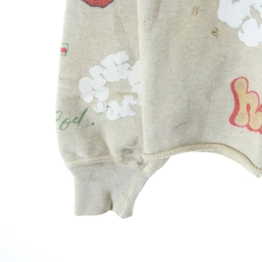 セントマイケル 22SS ×DENIM TEARS GREENAFFITTI HOODIE デニム