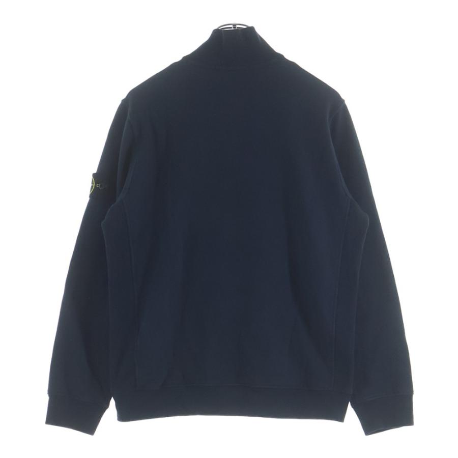 ✨大人気✨ ストーンアイランド ワッペンロゴ入り 半袖ポロシャツ ネイビー XL STONE ISLAND（ストーン アイランド） ポロシャツ 80152SC17 メンズ