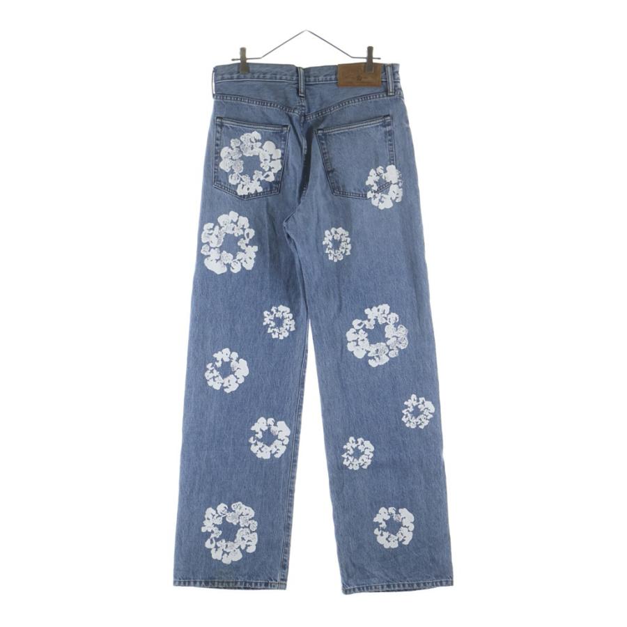 デニムティアーズ DENIM TEARS デニムティアーズ Wreath Baggy Denim フラワープリント