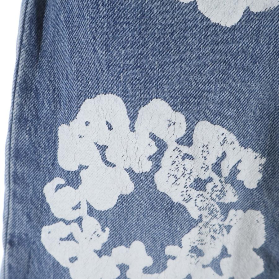 DENIM TEARS デニムティアーズ Wreath Baggy Denim フラワープリント