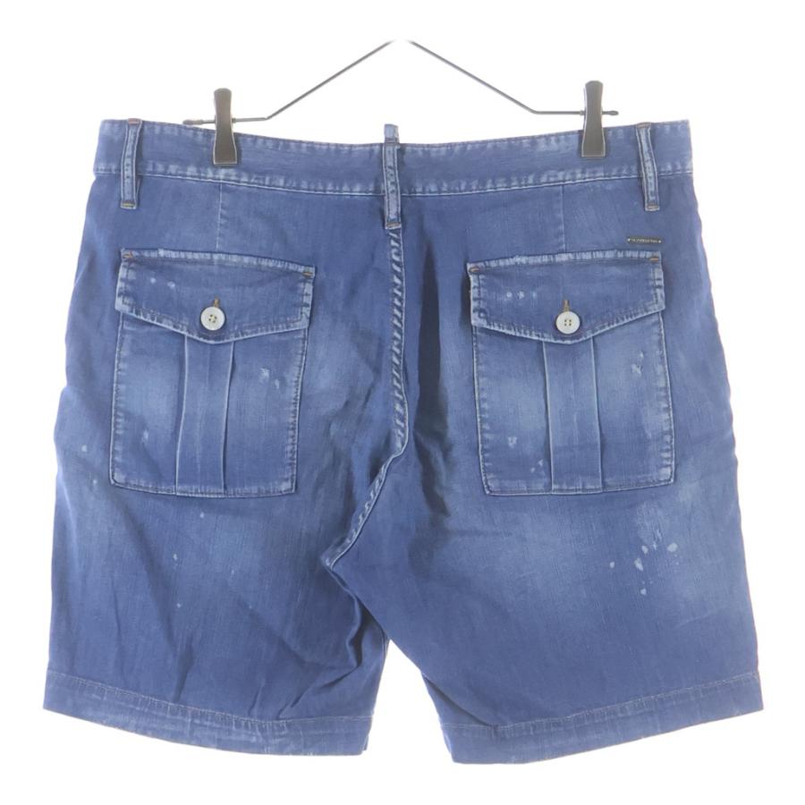 DSQUARED2 ディースクエアード 20SS Marine Fit マリンフィット デニムショーツ ショートパンツ S74MU0592 S30341 DSQUARED2（ディースクエアード） 20SS Marine Fit マリンフィット