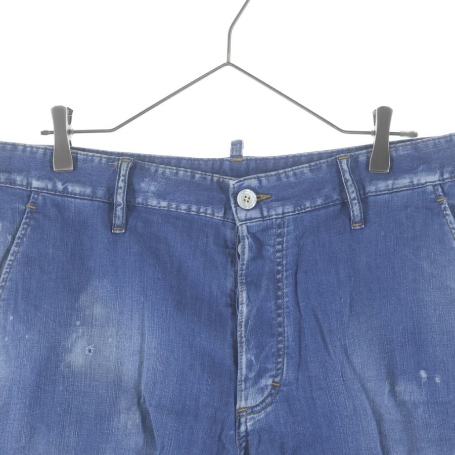 DSQUARED2 ディースクエアード 20SS Marine Fit マリンフィット デニムショーツ ショートパンツ S74MU0592 S30341 DSQUARED2（ディースクエアード） 20SS Marine Fit マリンフィット