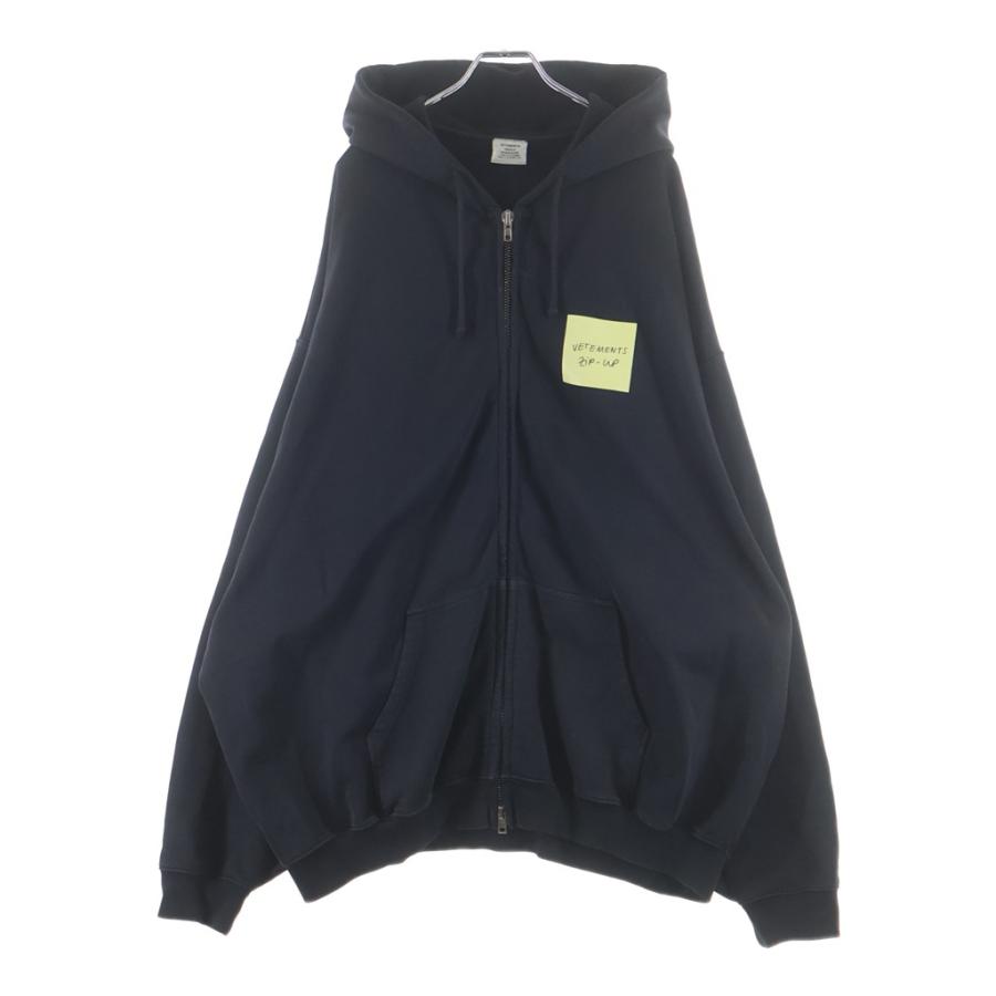 VETEMENTS（ヴェトモン） Sticker Zip-up Hoodie ステッカージップ