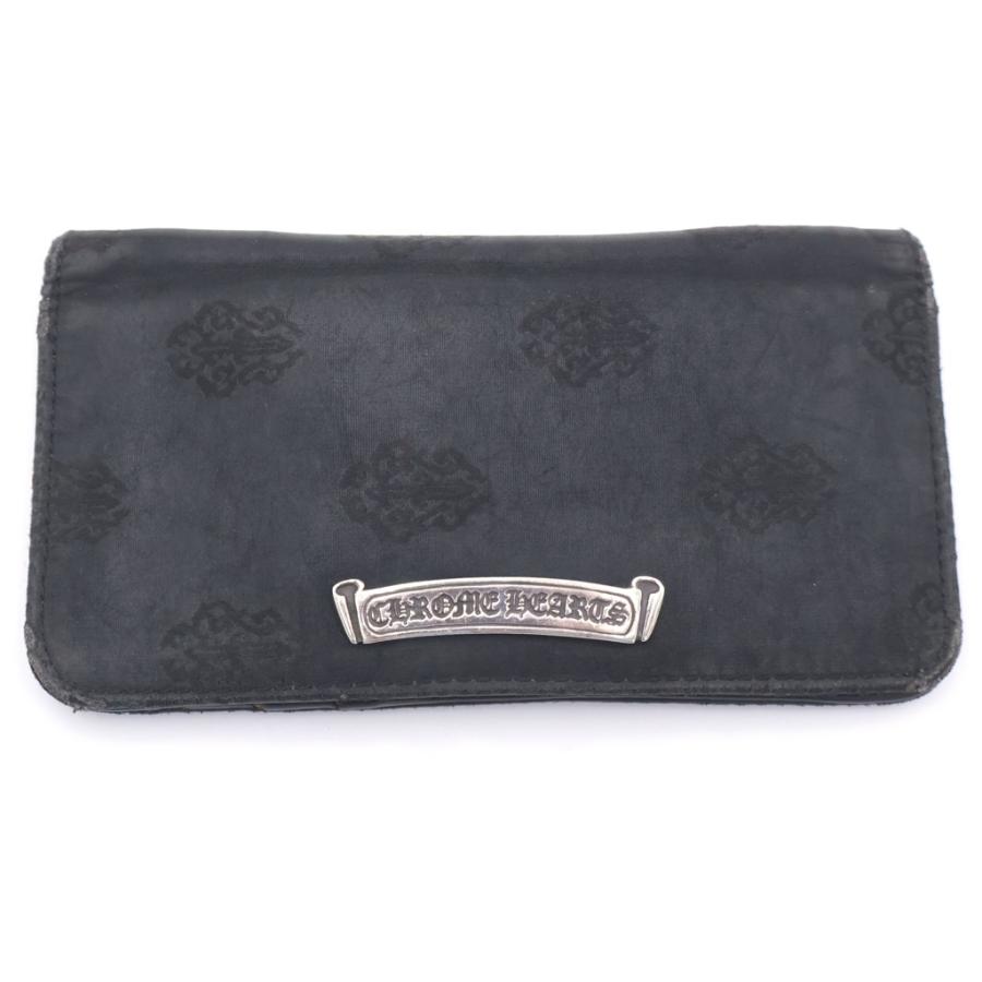 CHROME HEARTS（クロムハーツ） スクロールラベル ナイロンウォレット