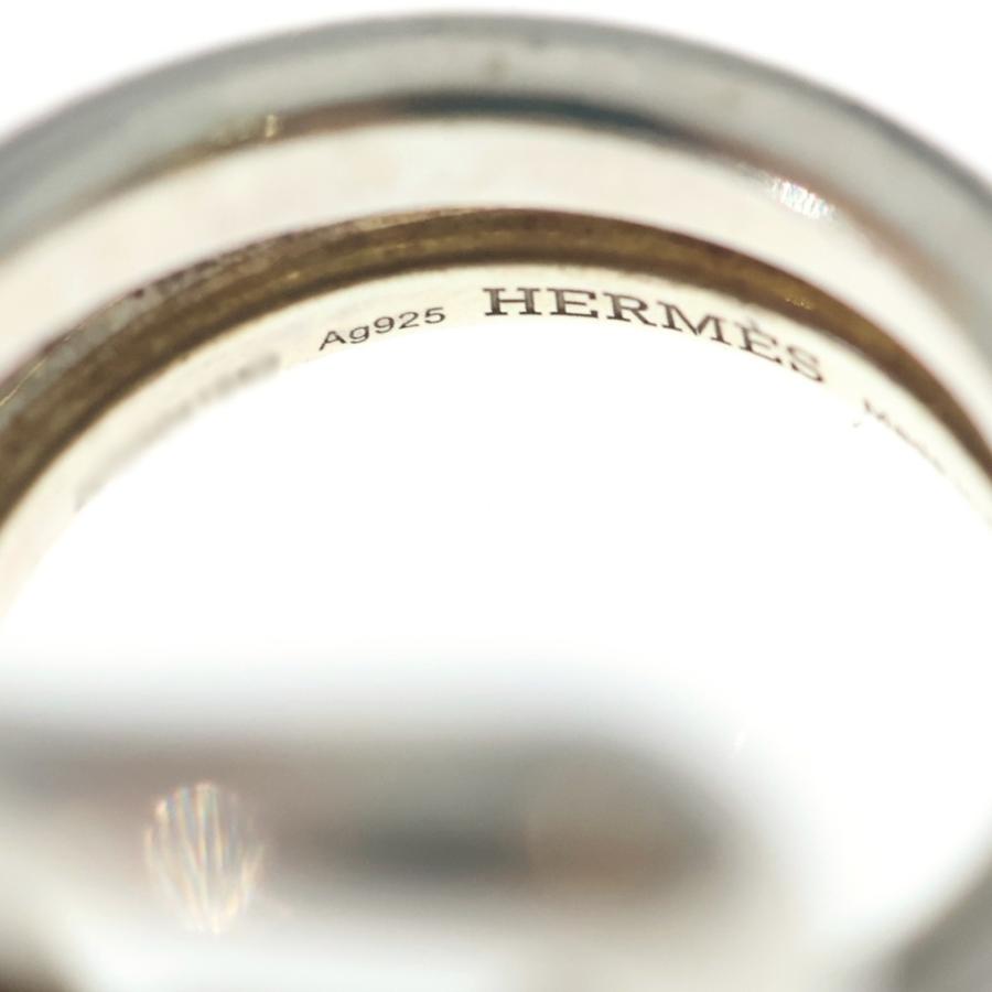 HERMES（エルメス） シェーヌダンクルパンク リング 51 シルバー