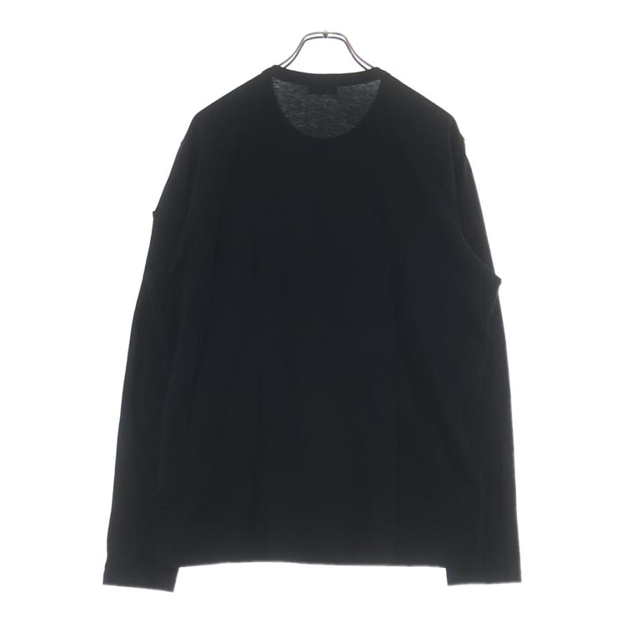 MONCLER（モンクレール） ラバーワッペン付き 長袖Tシャツ ロング 
