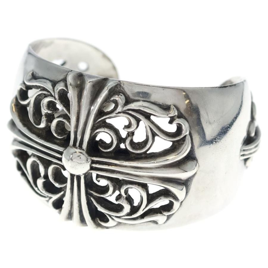CHROME HEARTS（クロムハーツ） FLRL CRS CUFF フローラルクロスワイド