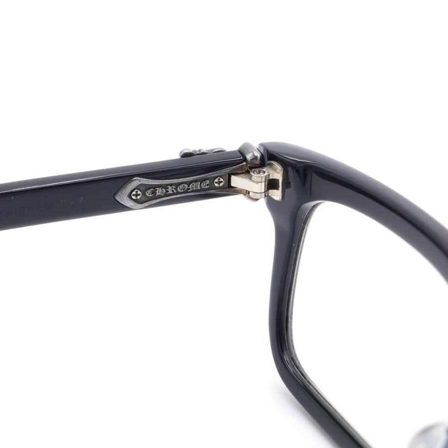CHROME HEARTS クロムハーツ KITSHICKER 2-A キットシッカー ダガーテンプル眼鏡 アイウェア メガネフレーム メガネ ブラックの画像