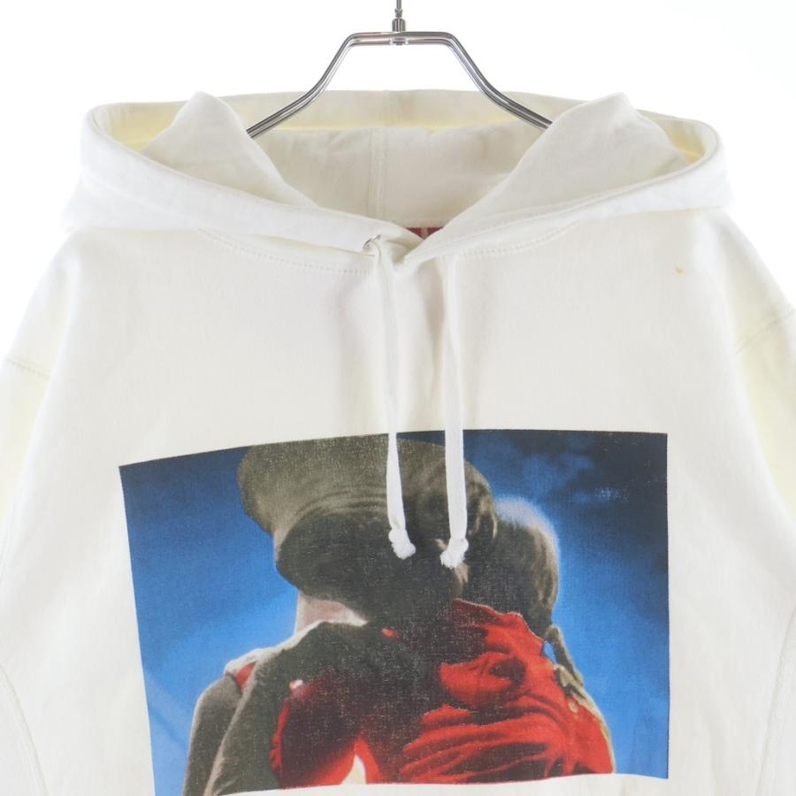 SUPREME シュプリーム 15AW E.T. Hooded Sweatshirt フロントプリント プルオーバーパーカー ホワイト Supreme（シュプリーム） 15AW E.T. Hooded Sweatshirt フロント