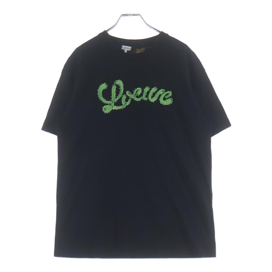 LOEWE（ロエベ） 22SS Cactus Logo Embroidery Tee パウラズイビザ