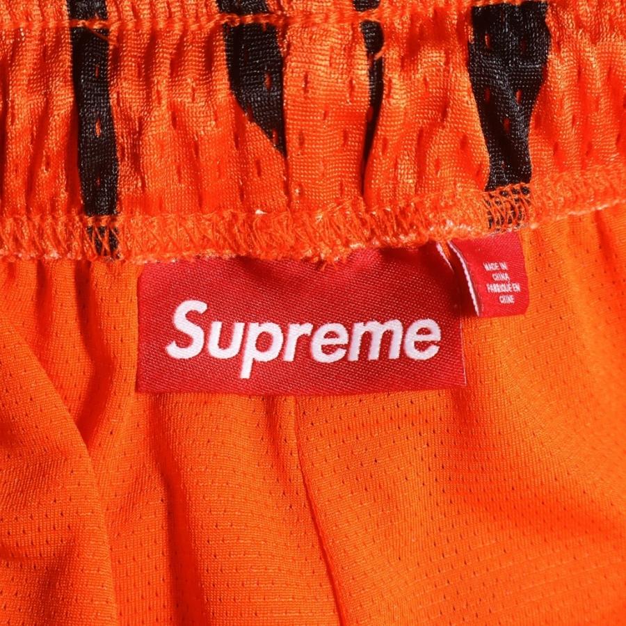 SUPREME シュプリーム 24SS Small Box Baggy Mesh Short tigerメッシュ ショートパンツ ハーフパンツ タイガー オレンジ SUPREME シュプリーム 24SS Small Box Baggy Mesh Short tigerメッシュ