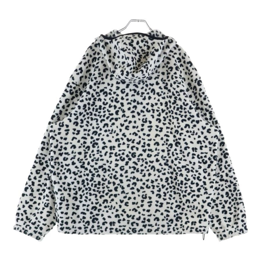 シュプリーム　ハーフジップ ポーラテック フリース　パーカー　黒　白　珍XL Supreme（シュプリーム） 24AW ポーラテックハーフジップフーデッド