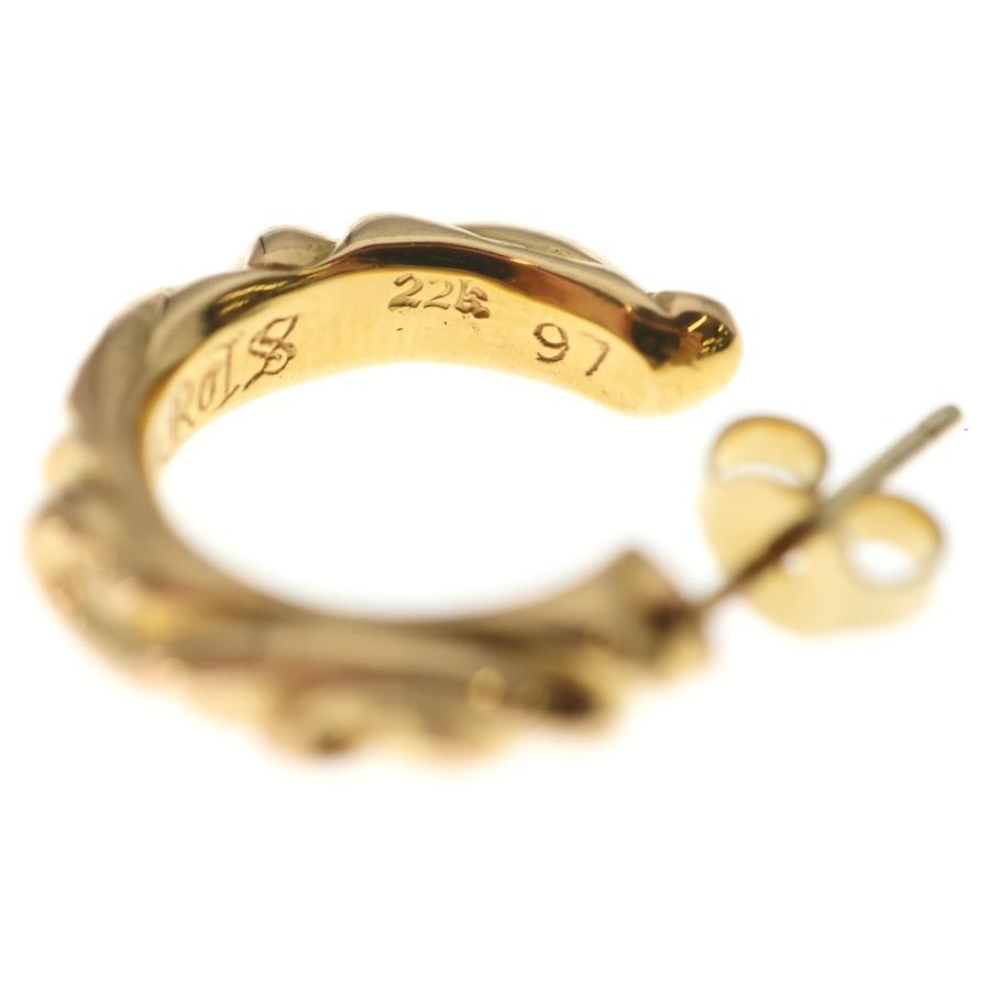 CHROME HEARTS（クロムハーツ） 22K HOOP SCROOL 1 22Kスクロール