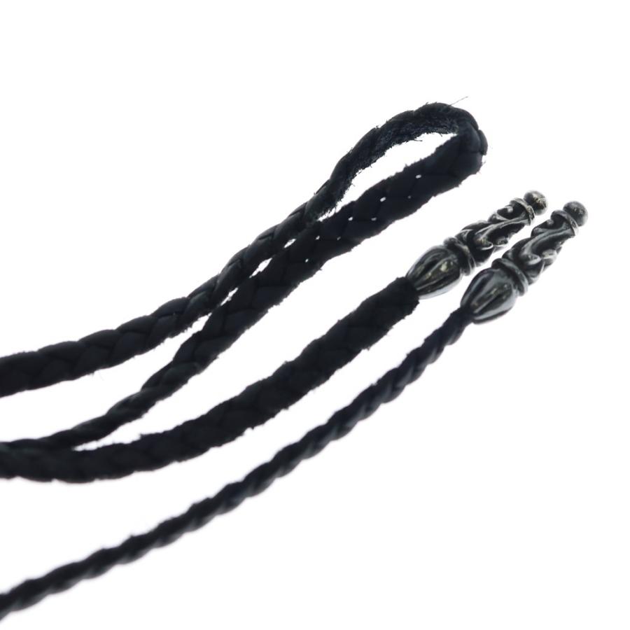 CHROME HEARTS（クロムハーツ） LEATHER BRAID スクロールレザー