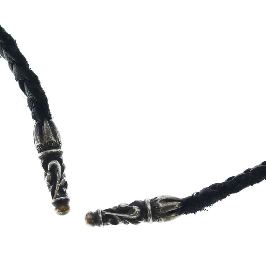 CHROME HEARTS（クロムハーツ） LEATHER BRAID スクロールレザー