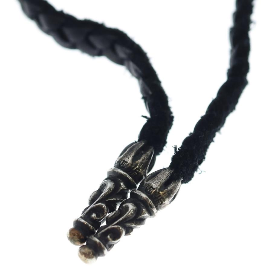 CHROME HEARTS（クロムハーツ） LEATHER BRAID スクロールレザー