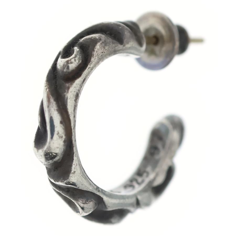 CHROME HEARTS（クロムハーツ） HOOP SCROOL スクロール フープピアス 