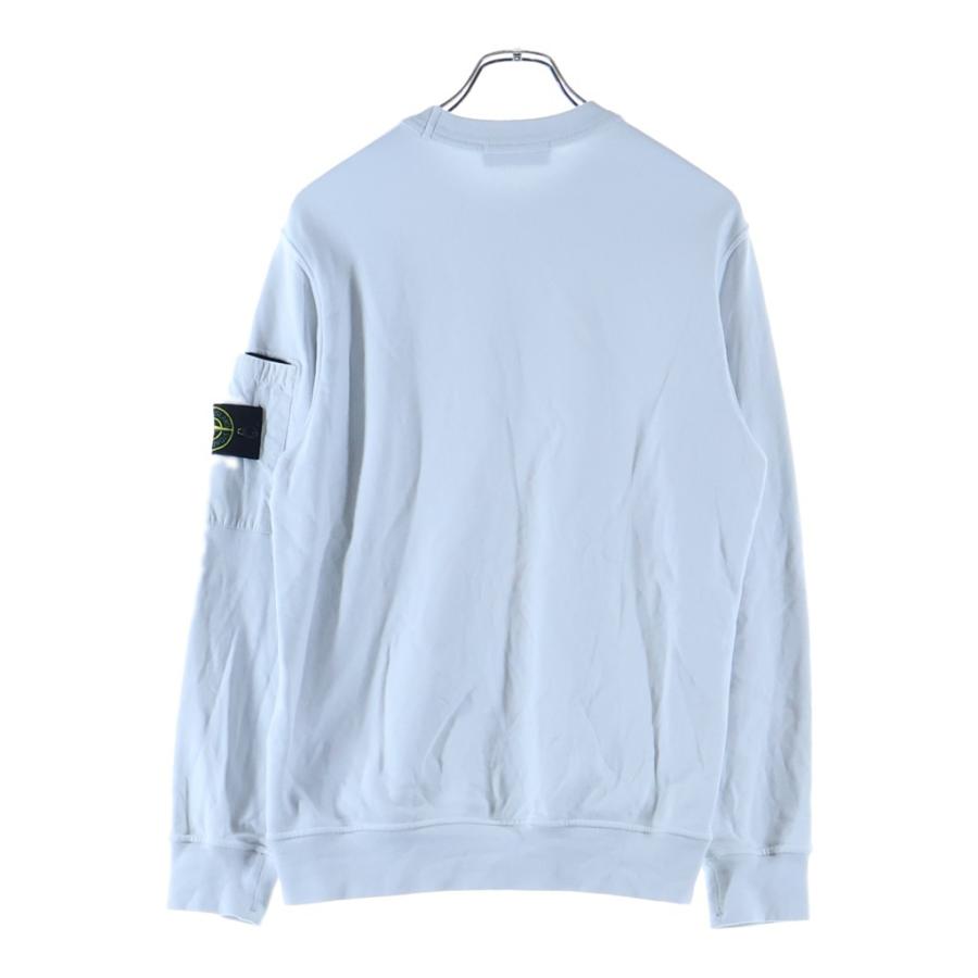STONE ISLAND（ストーン アイランド） 袖ロゴワッペン クルーネック 