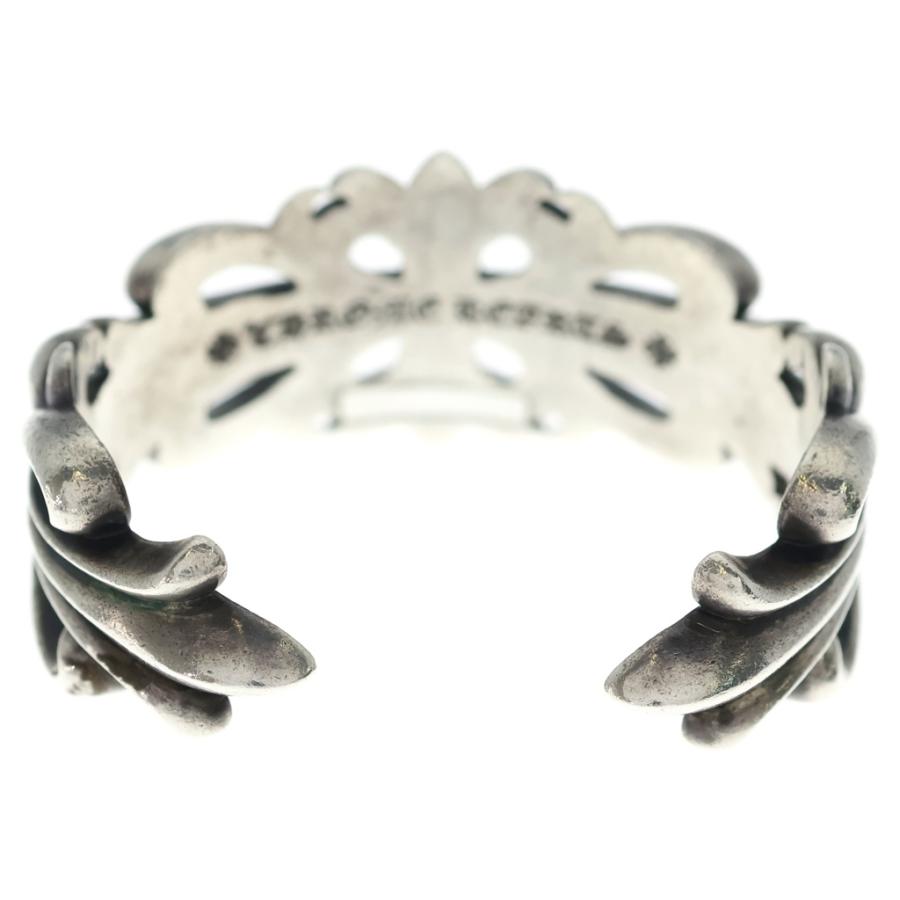 CHROME HEARTS（クロムハーツ） ダブルフローラルクロス カフ バングル