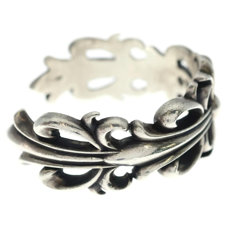 CHROME HEARTS（クロムハーツ） ダブルフローラルクロス カフ バングル