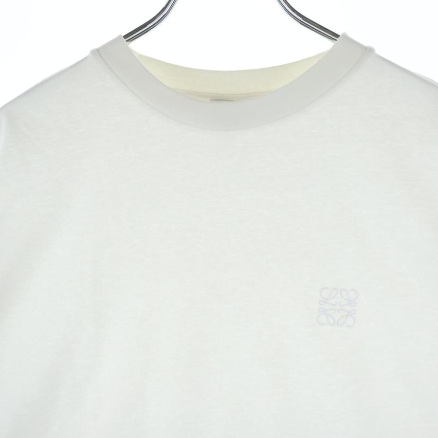 LOEWE（ロエベ） アナグラムロゴ刺繍 クルーネック 半袖Tシャツ