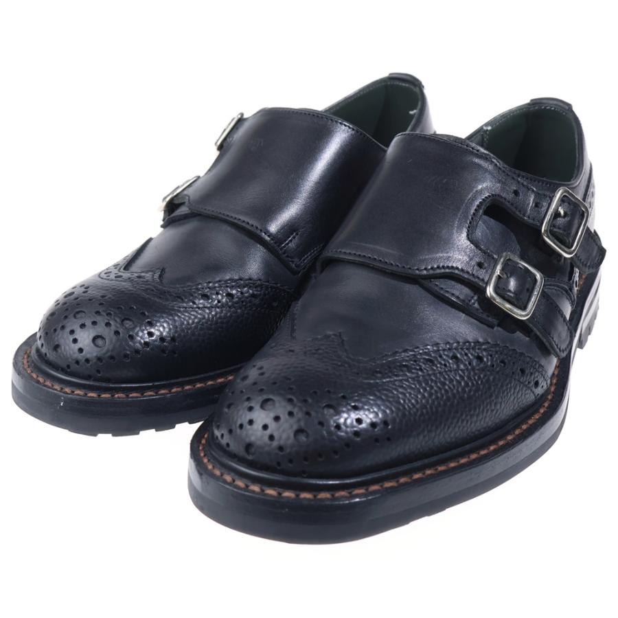 Tricker's トリッカーズ ダブルモンク レザーシューズ Tricker's（トリッカーズ） ダブルモンクシューズ レザーシューズ
