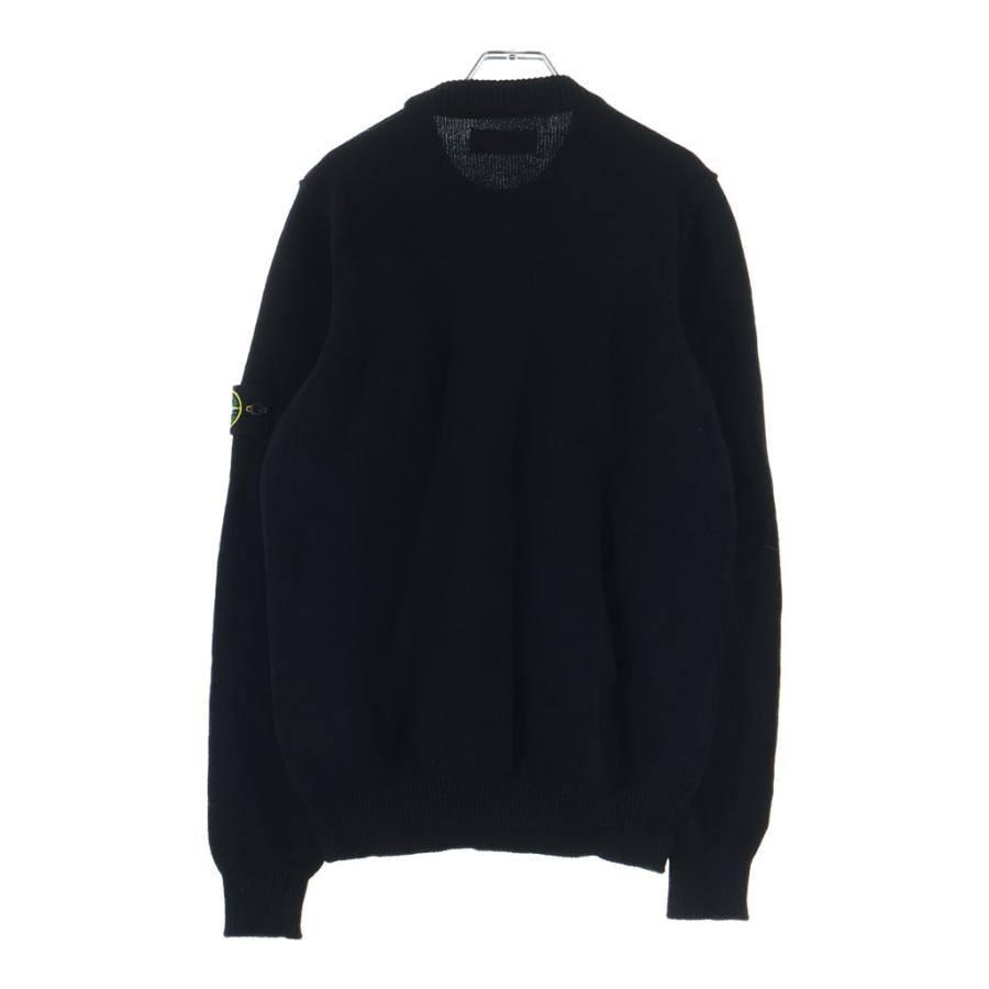 STONE ISLAND（ストーン アイランド） LAMBSWOOL CREW NECK KNIT 袖