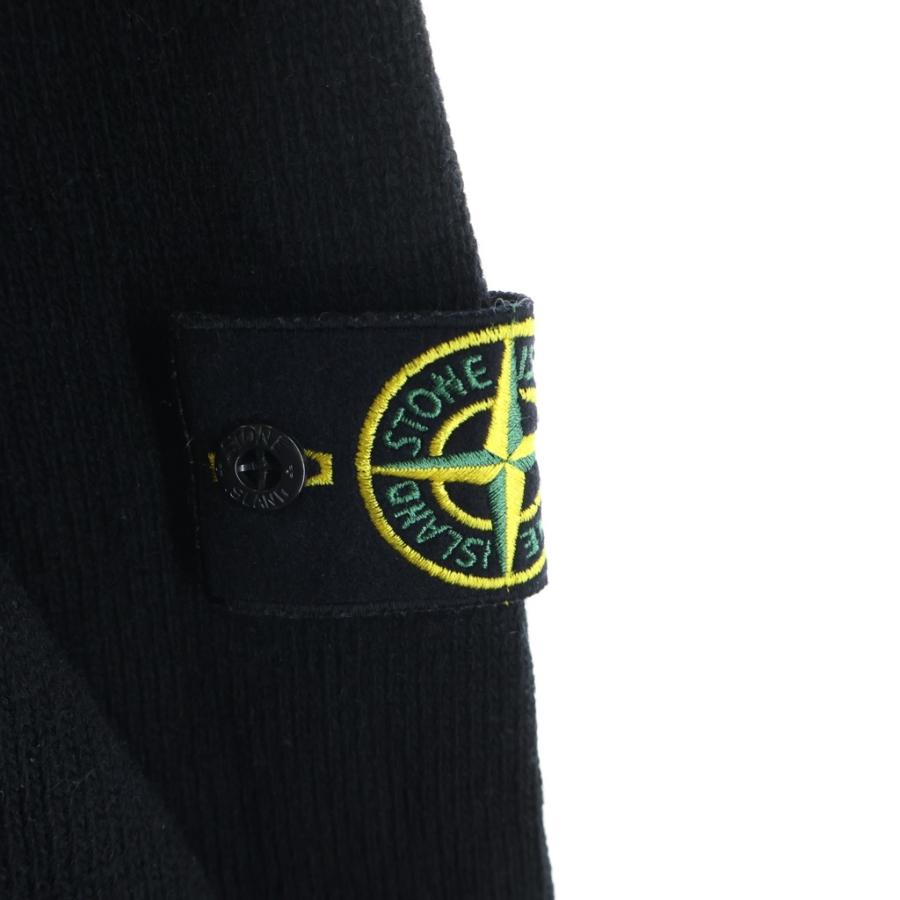 STONE ISLAND（ストーン アイランド） LAMBSWOOL CREW NECK KNIT 袖