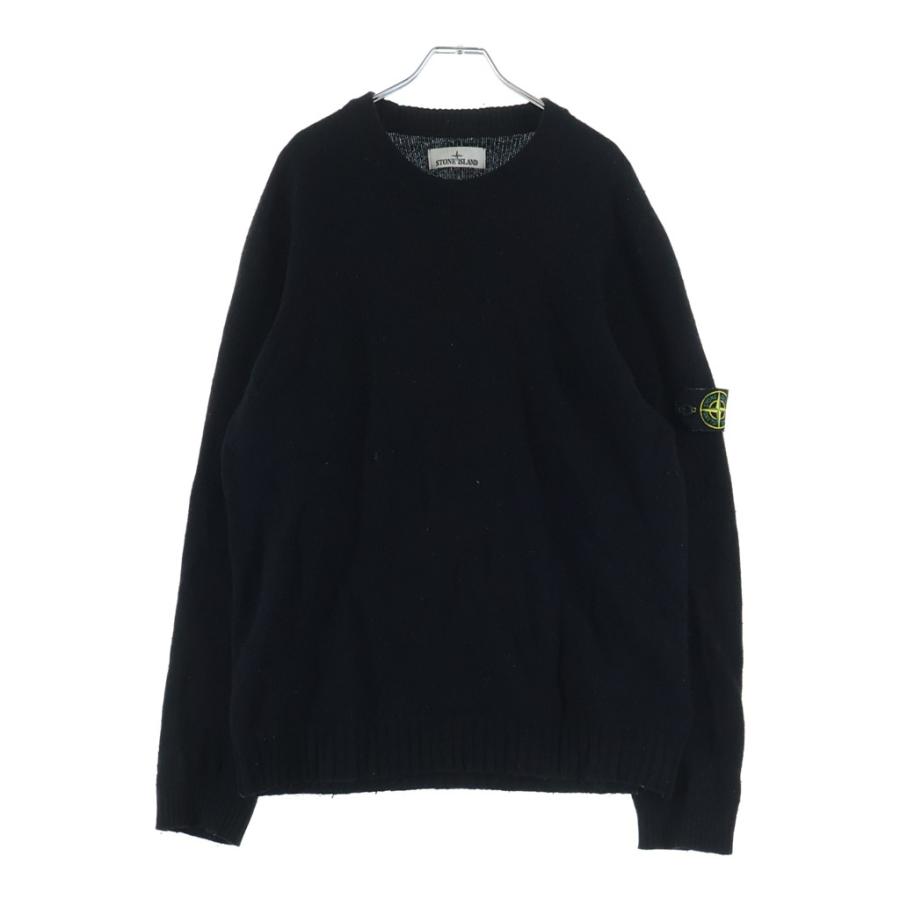 STONE ISLAND（ストーン アイランド） 袖ロゴワッペン クルーネック