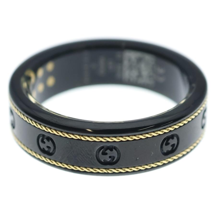 GUCCI（グッチ） ×OURA インターロッキングG スマートリング ブラック