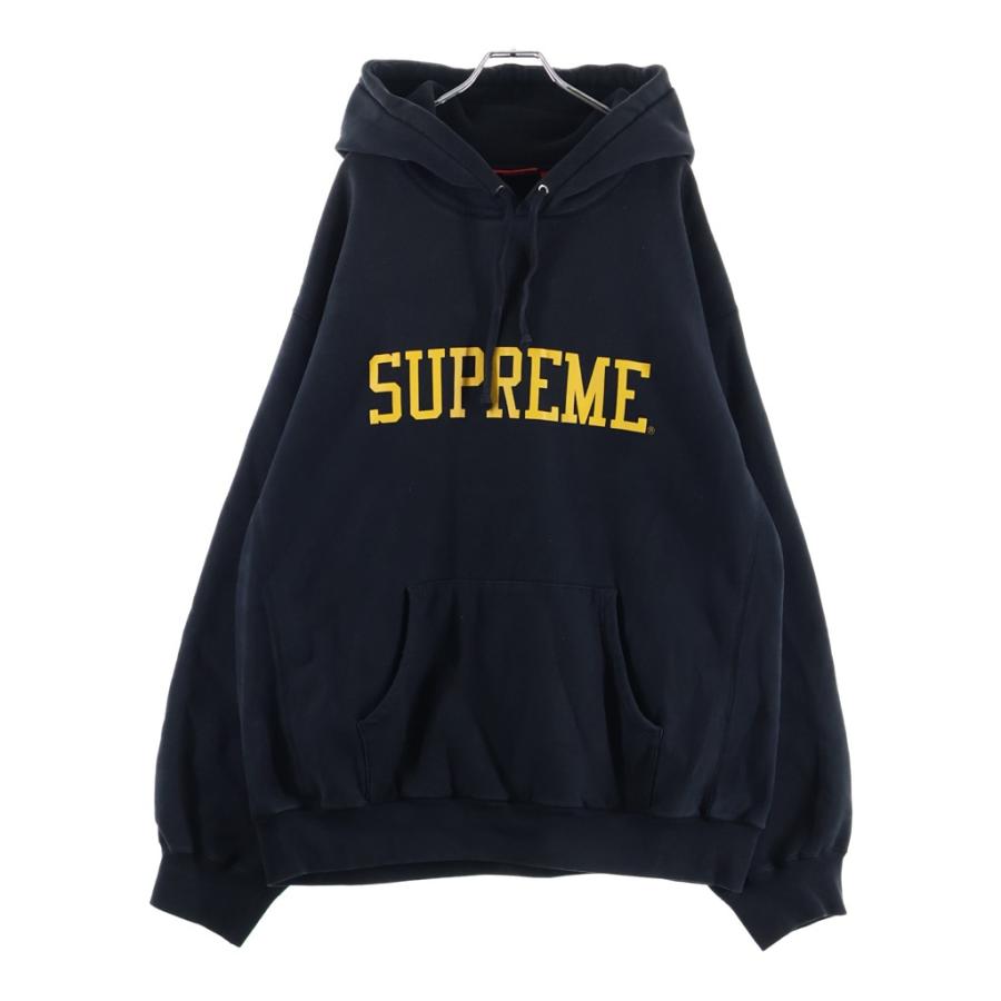 SUPREME シュプリーム 23AW Varsity Hooded Sweatshirt ヴァーシティ フーデッド プルオーバーパーカー フーディ ブラック Supreme（シュプリーム） 23AW Varsity Hooded Sweatshirt ヴァー