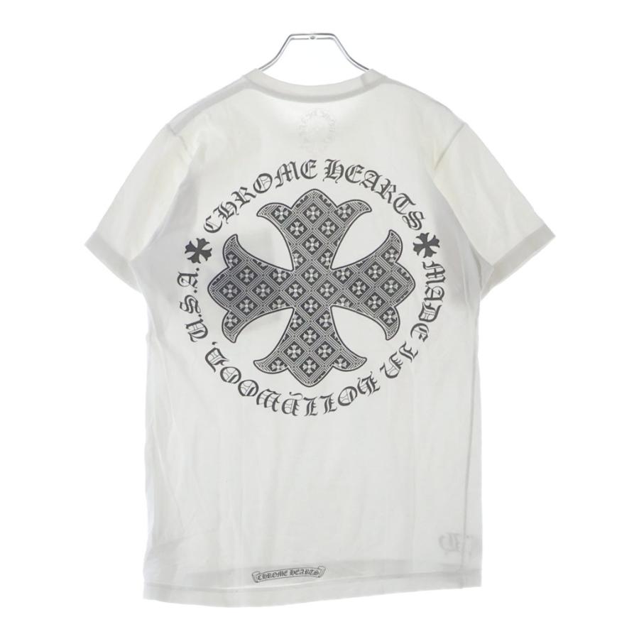 CHROME HEARTS CHプラス バックプリント 半袖Tシャツ 白 L CHROME HEARTS（クロムハーツ） OLD CH PLUS CHプラスプリント クルー