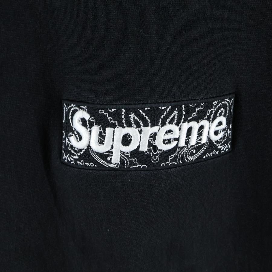 Supreme（シュプリーム） 19AW Bandana Box Logo Hoodie バンダナ柄