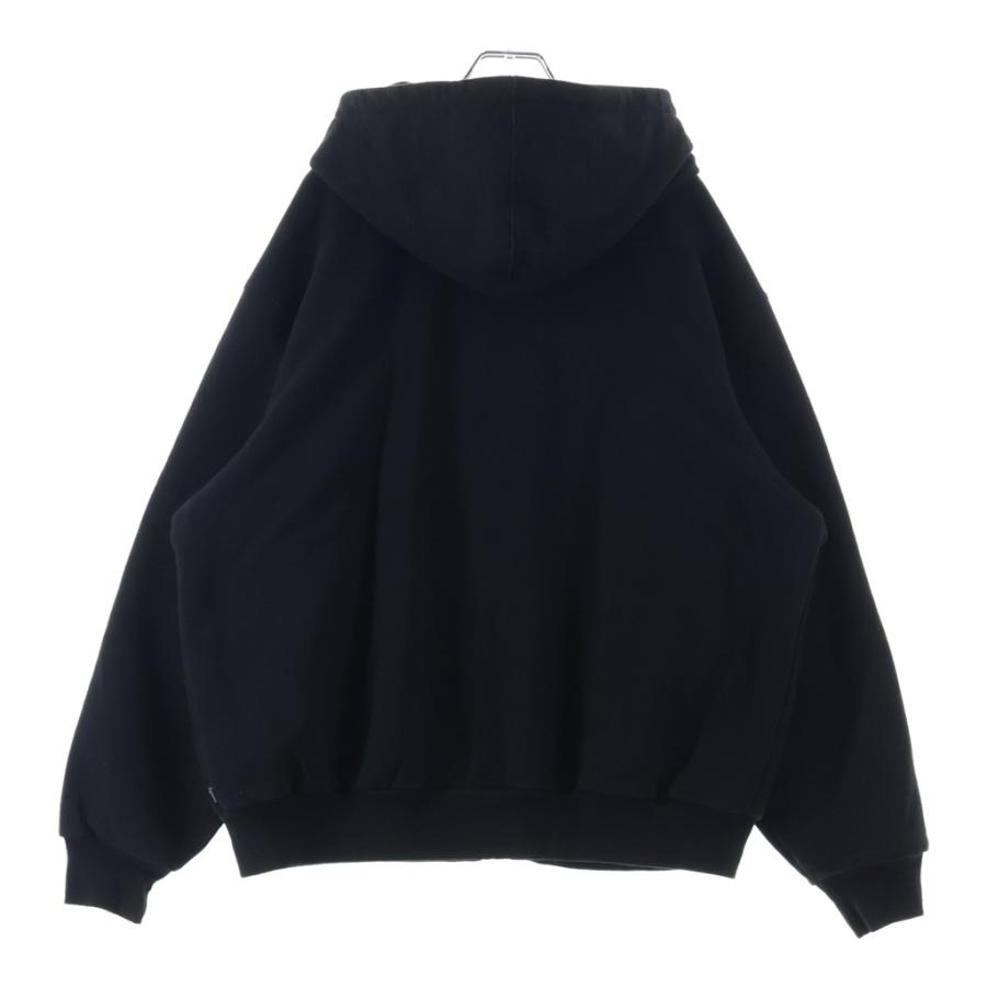 【オールブラックモデル】シュプリーム☆ パイル アーチロゴ入り パーカー. Supreme（シュプリーム） 25AW Arc Thermal Lined Zip Up Hooded