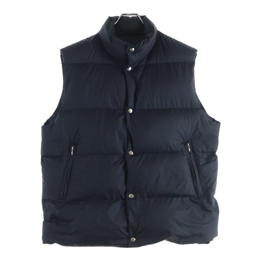 23AW COMOLI ダウンベスト　BLACK サイズ3 COMOLI（コモリ） 23AW ナイロン ダウンベスト ブラック Y03-01018