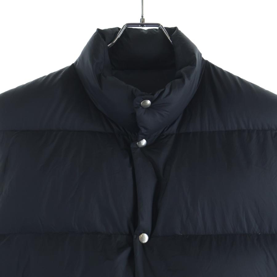 COMOLI（コモリ） 23AW ナイロン ダウンベスト ブラック Y03-01018