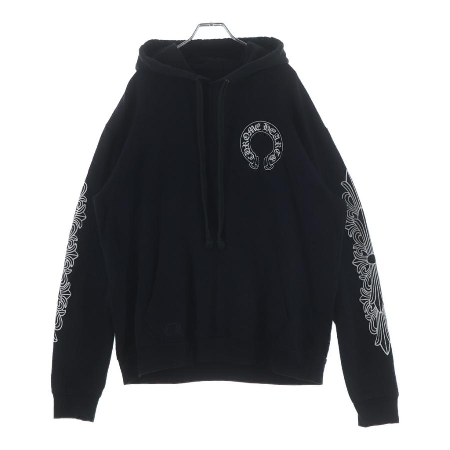CHROME HEARTS（クロムハーツ） SWTSHRT HD 袖フローラルバックホース 