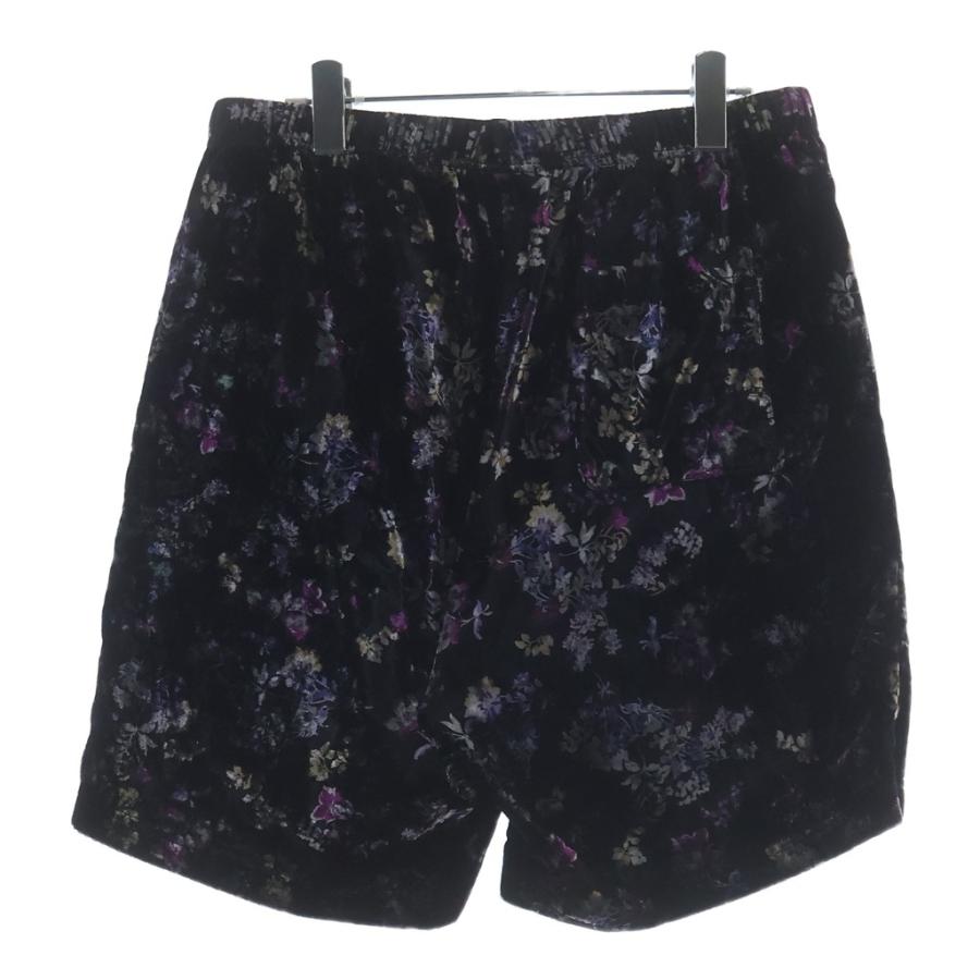 Supreme（シュプリーム） 19AW Floral Velour Shorts アーチロゴ