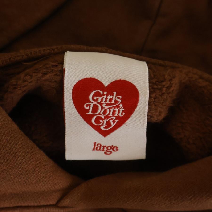 Girls Don't Cry ガールズドントクライ LOGO HOODIE プルオーバー