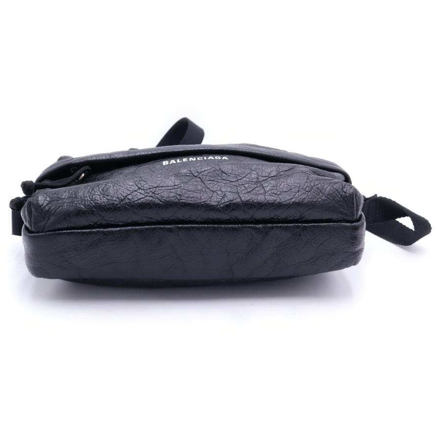 BALENCIAGA（バレンシアガ） EXPLORER ロゴプリント レザー ショルダー