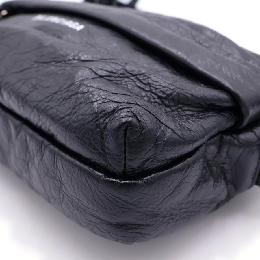 BALENCIAGA（バレンシアガ） EXPLORER ロゴプリント レザー ショルダー